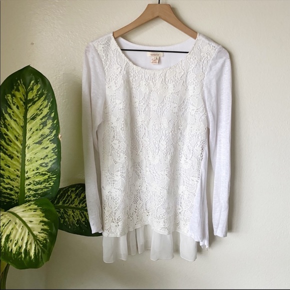 Sundance | Lace Front Tunic - Picture 1 of 6